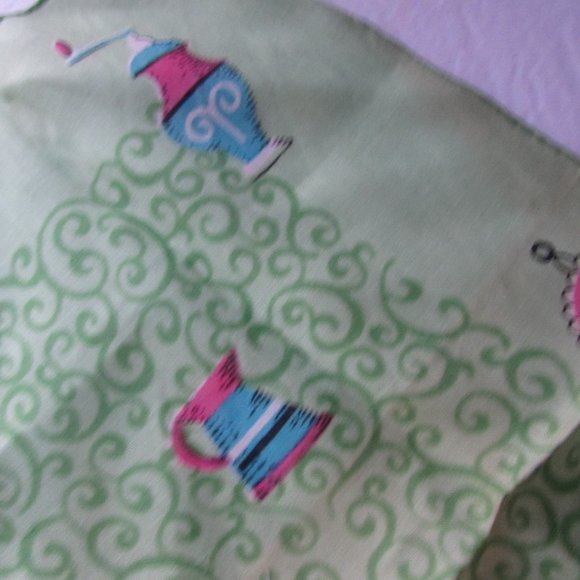 SALE Vintage Handkerchief Mid Century Design Mary Lewis - Picture 5 of 8